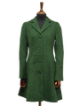 Harris Tweed Zoe Coat - Bottle Green