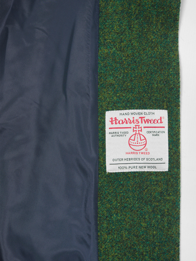 Harris Tweed Zoe Coat - Bottle Green